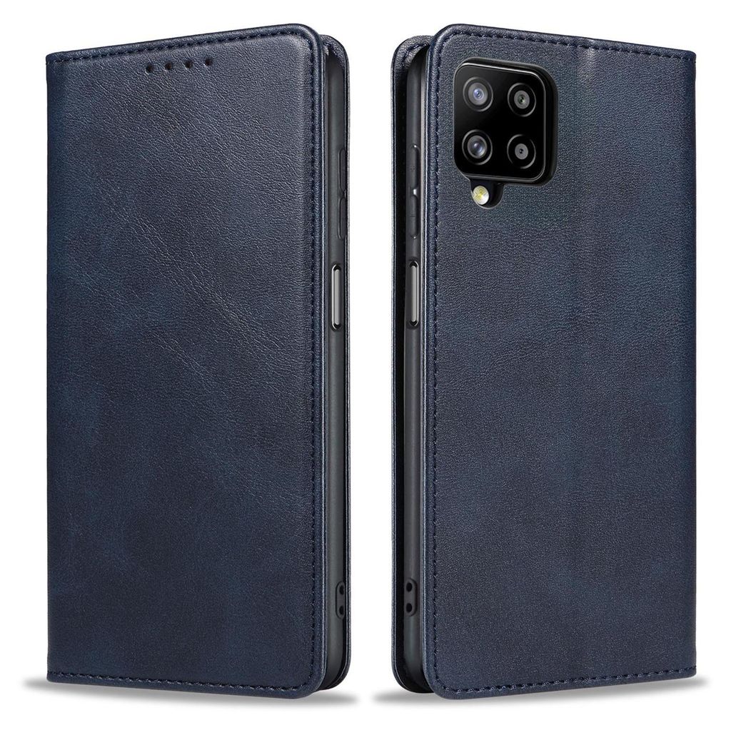 Handyhülle für Samsung Galaxy A12 Kunstleder Flip Cover Produktbild 