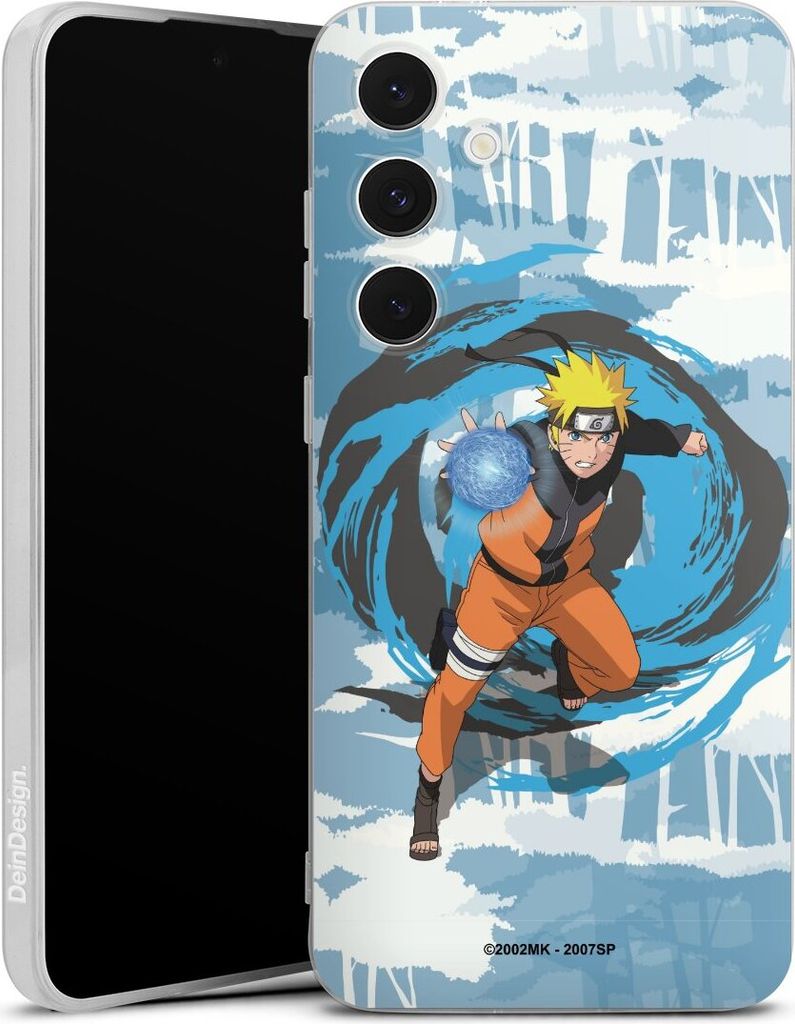 DeinDesign Handyhülle für Samsung Galaxy S24 FE 5G Silikon Hülle Case Smartphone Schutzhülle Manga Naruto Shippuden Offizielles Lizenzprodukt