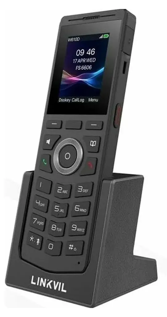 Fanvil W610D Téléphone DECT IP Portable Wi-Fi double bande intégré