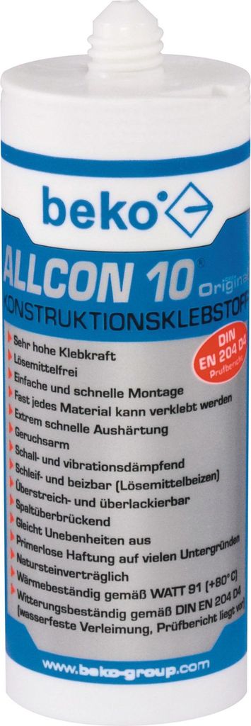 Beko Konstruktions-Kleber Klebstoff Allcon 10 Original Produktbild 
