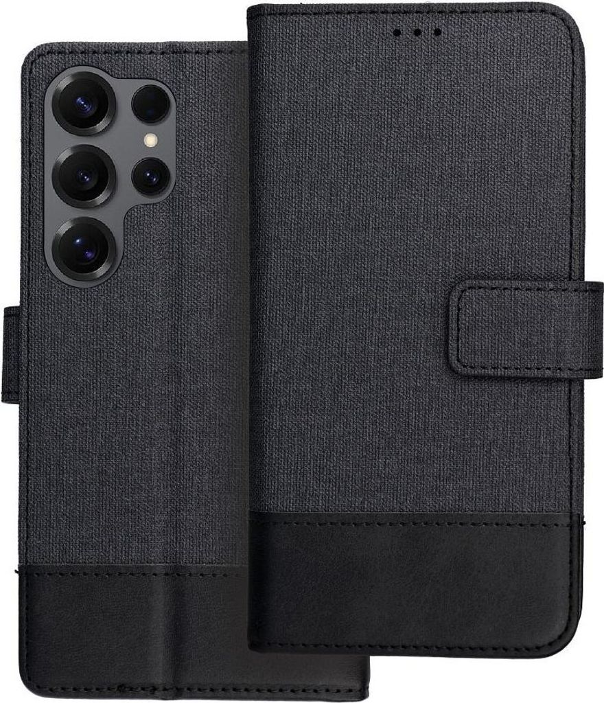 GOMMA Book passend für SAMSUNG S25 Ultra schwarz