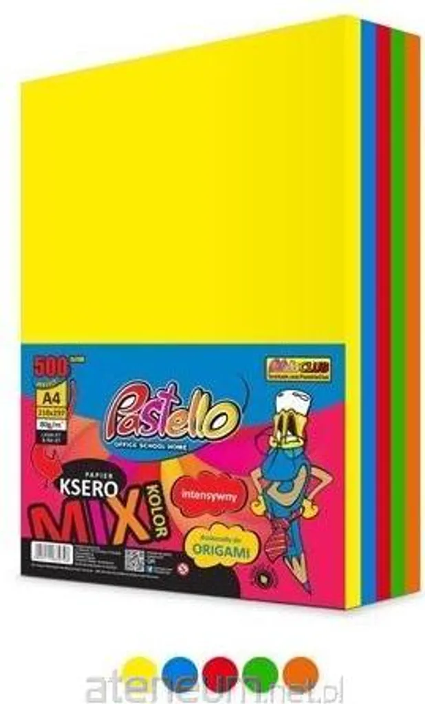 Papier impression couleur A4 pour loisirs créatifs et bureau