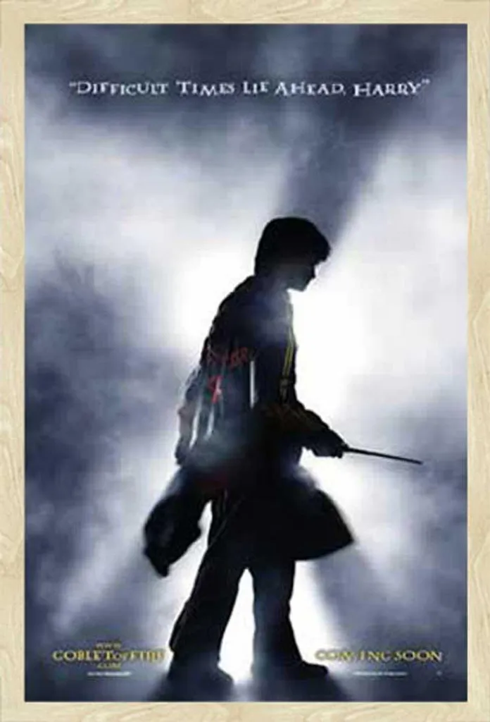 Poster Harry Potter e il Calice di Fuoco con Cornice Shinsuke Oak