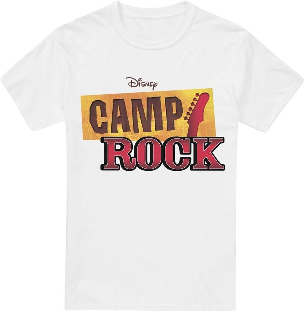 Camp Rock - T-Shirt für Herren TV5259 (L) (Weiß)