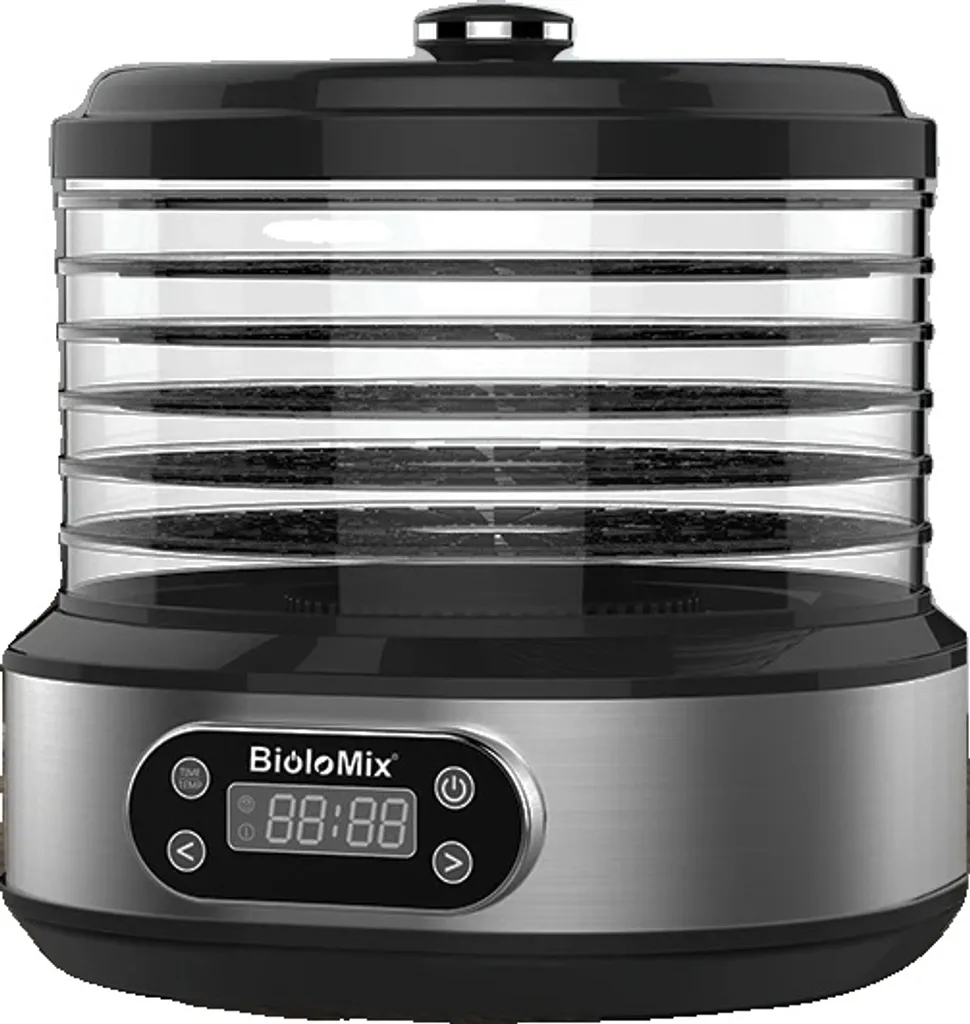 Déshydrateur Alimentaire Thermostat Réglable BFD806 - 6 Clayettes EU