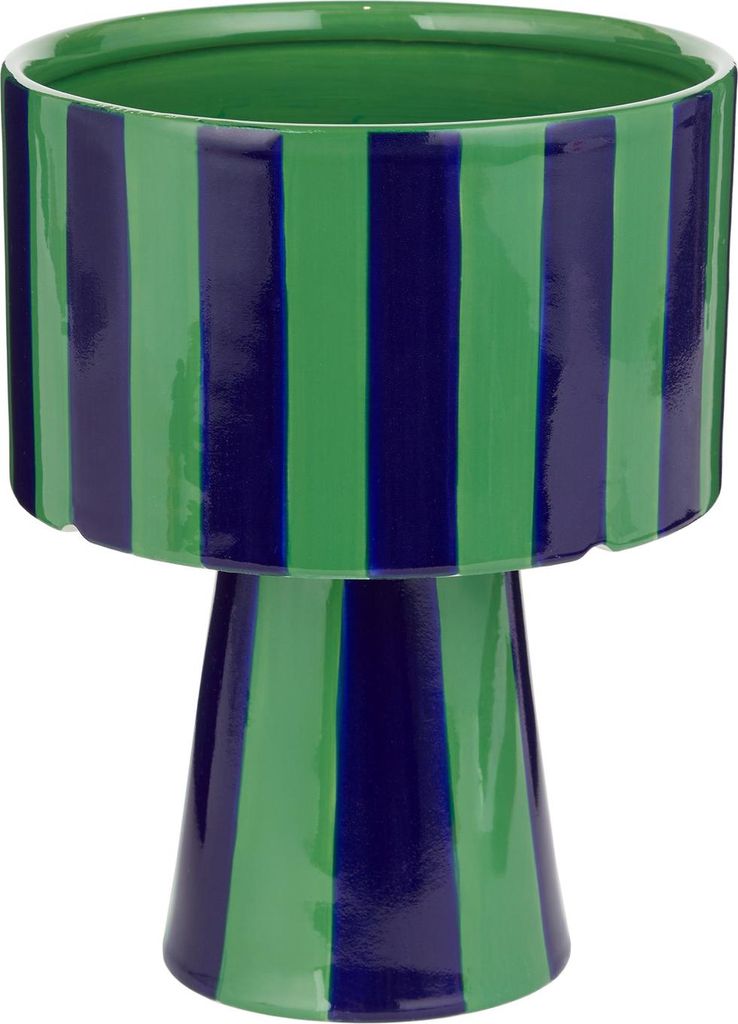 BUTLERS Blumentopf LINES mit Fuß