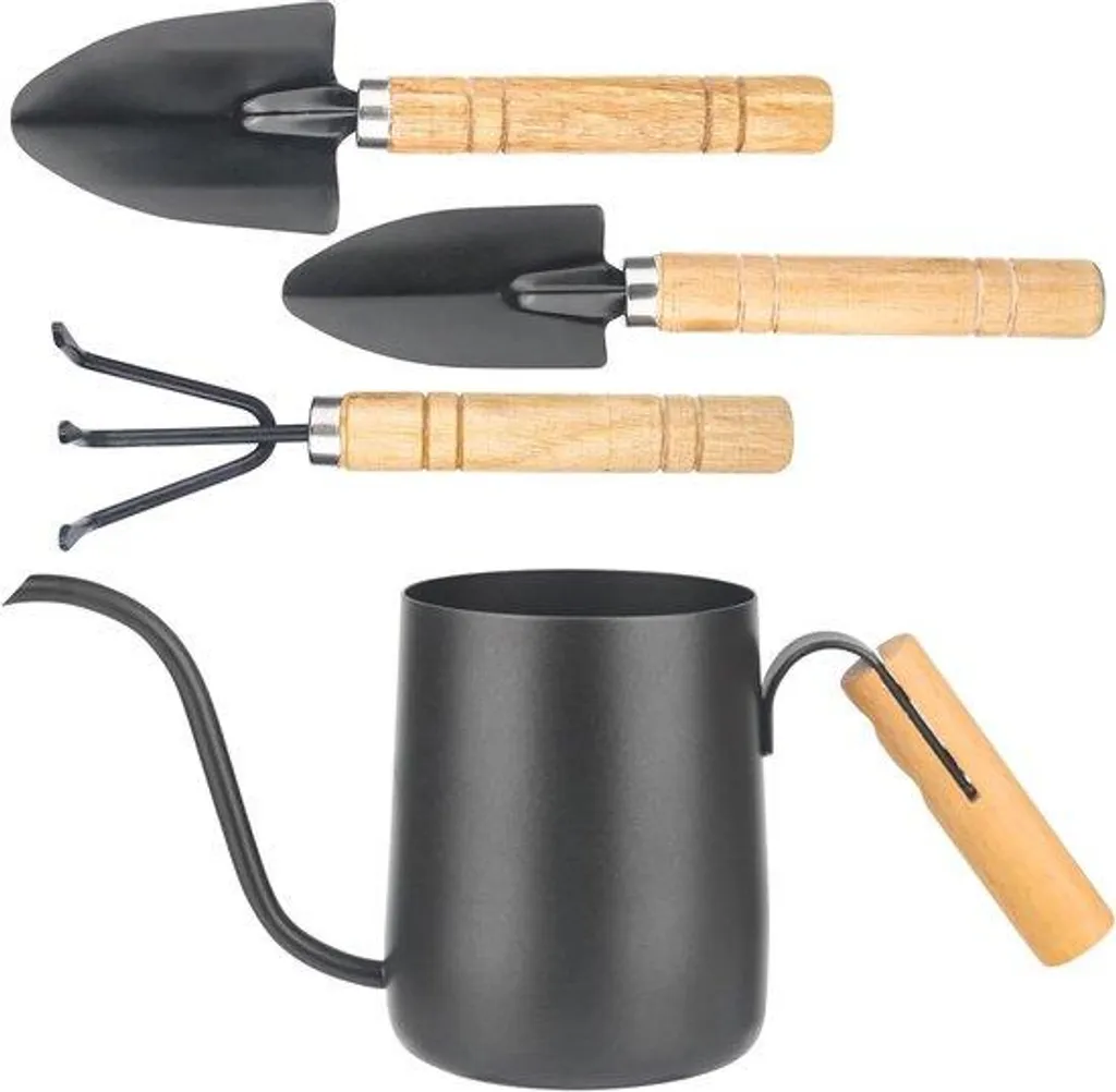 Arrosoir bec long inox noir 350ml : fini les débordements sur vos meubles