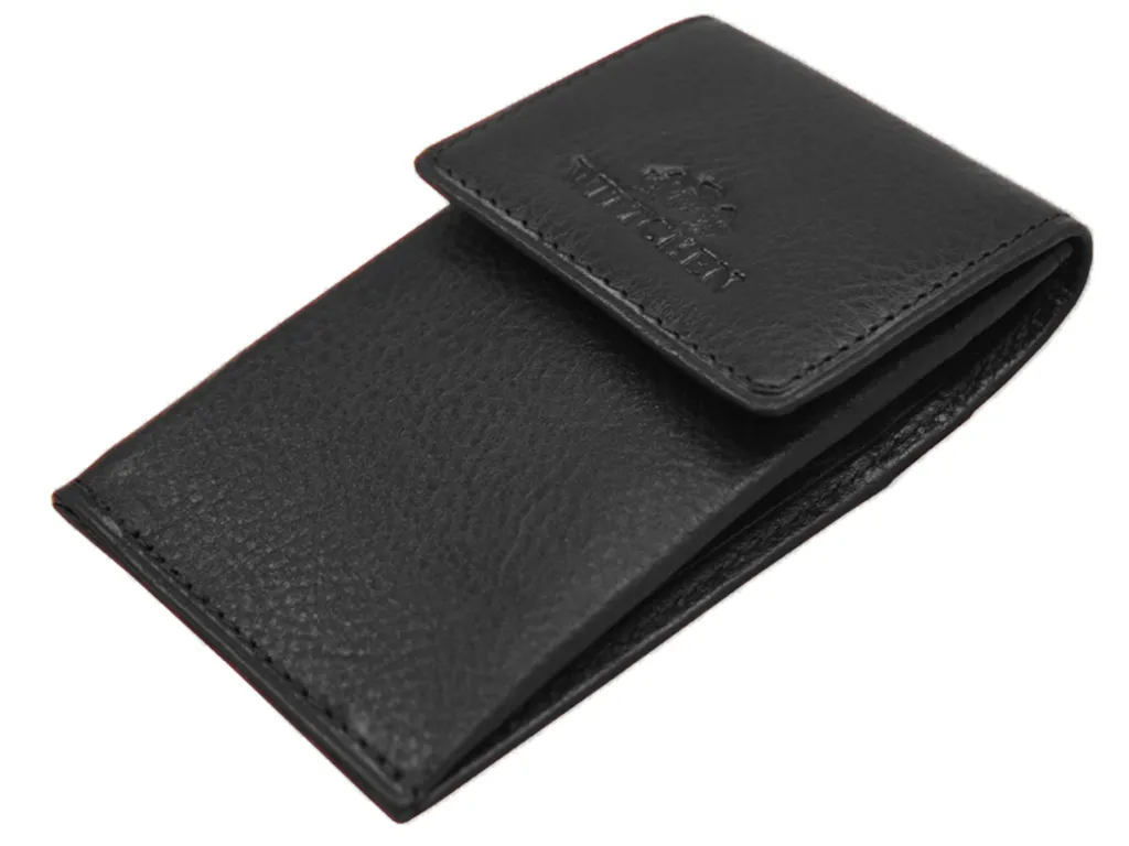 Wittchen Étui Clés Cuir Véritable Noir - Pratique et Élégant