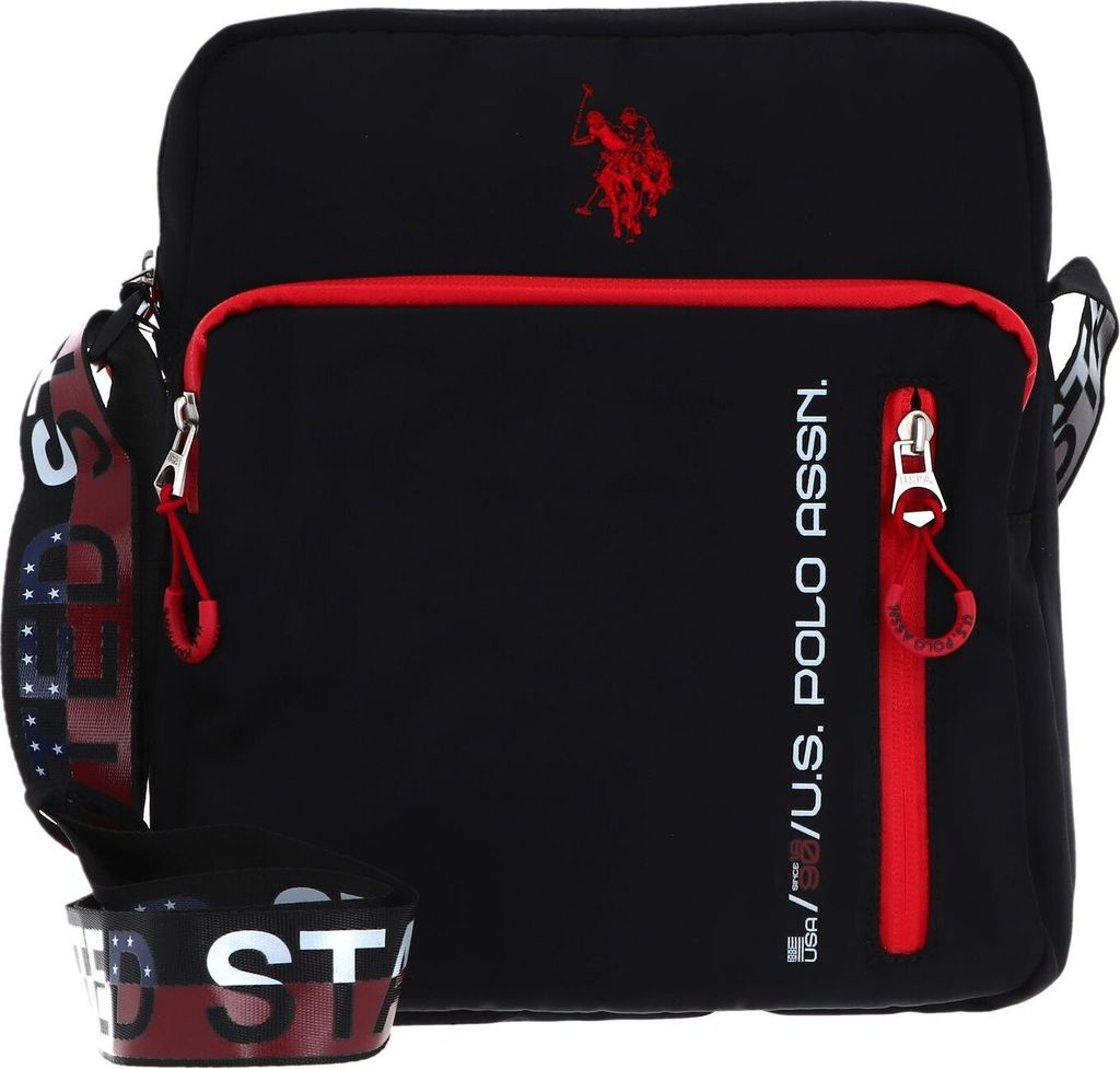U.S. POLO ASSN. Umhängetasche Bozeman Crossbody Bag Black schwarz