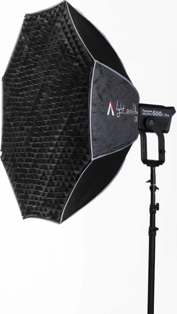 Aputure Light OctaDome 120 - Softbox Octogonale pour Éclairage Vidéo