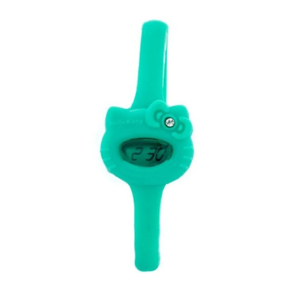 Orologio Donna Hello Kitty HK7123L-14 Verde | Ø 27 mm Quarzo Sanrio