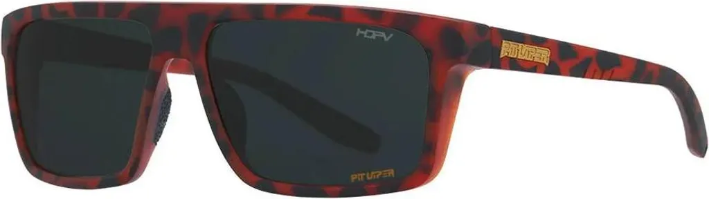 Pit Viper Landlocked Lunettes Polarisées Verre Smoke Protection UV400