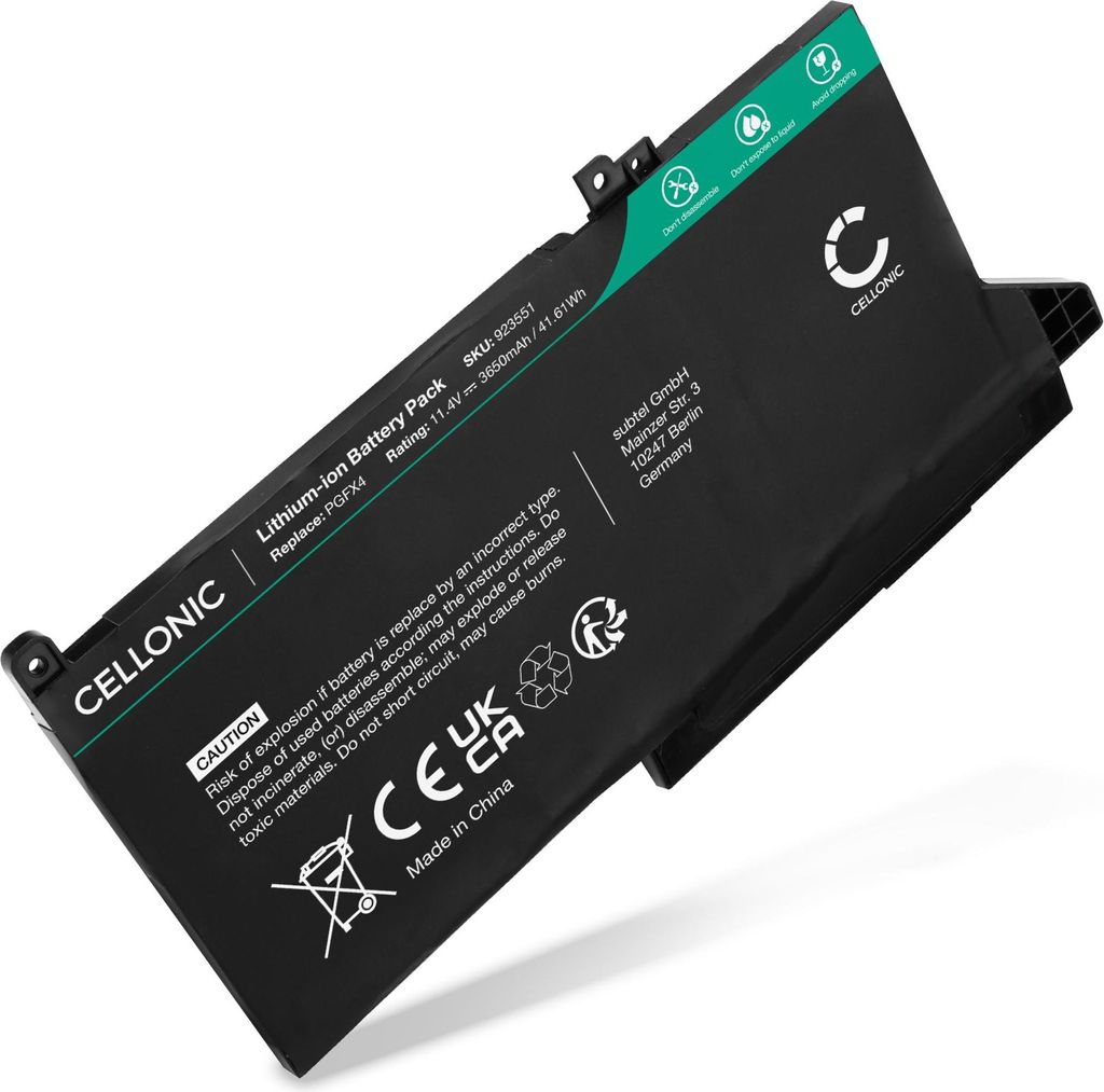 subtel 1x Akku für Notebook Kompatibel mit Dell Latitude Produktbild 