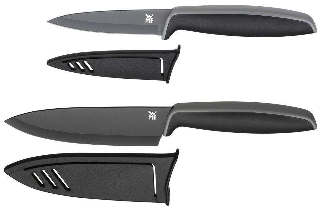 WMF 1879086100 Touch Messer-Set 2-teilig schwarz Produktbild 