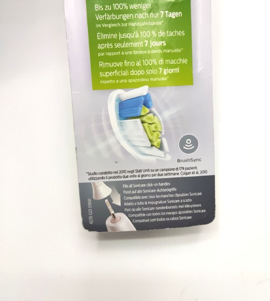 Sonicare W Optimal White Standard-Bürstenköpfe weiß (4 Produktbild 19