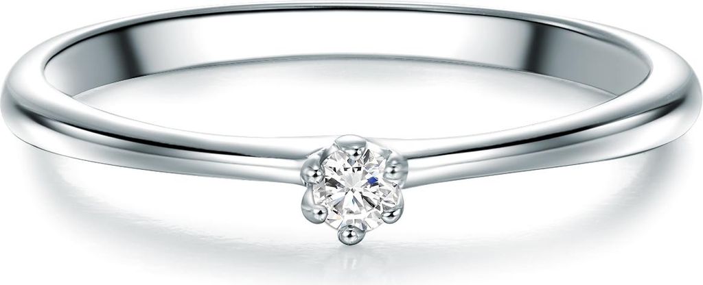 Trilani Ring Sterling Silber Zirkonia 60181022 62