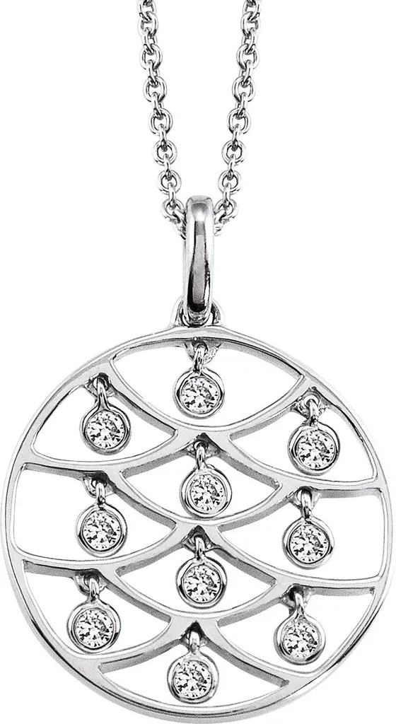 Collier VIVENTY en Argent 925 Sterling avec Zircon - Réf. 780222