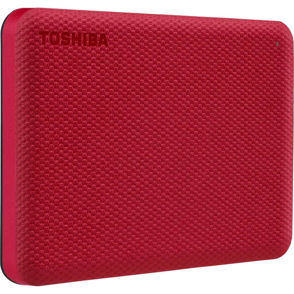 External hard drive - TOSHIBA - Canvio Advance - 1 TB - Red Immagine del prodotto 