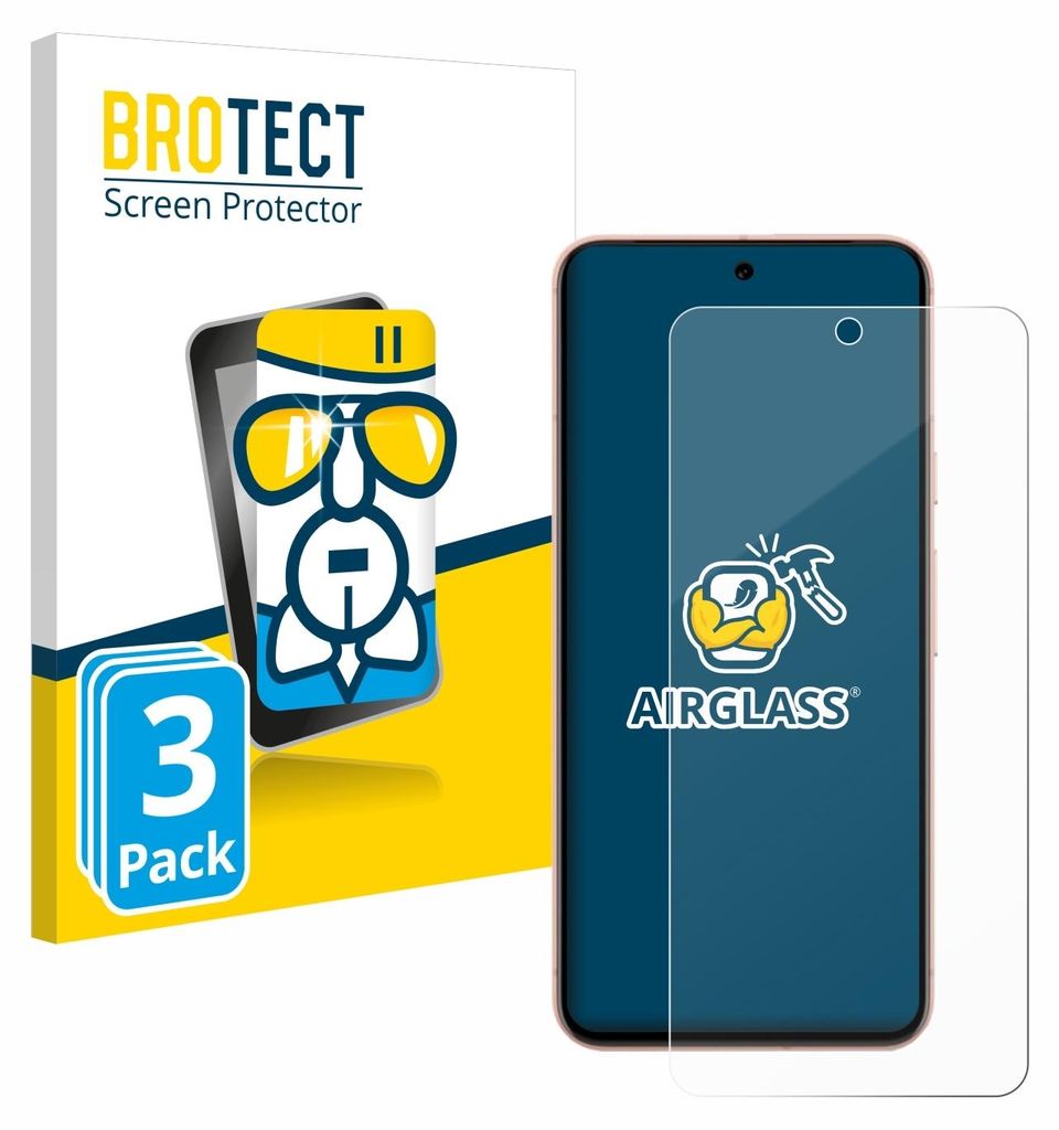 3x BROTECT Schutzglas für Google Pixel 8 Schutzfolie Panzer Produktbild 