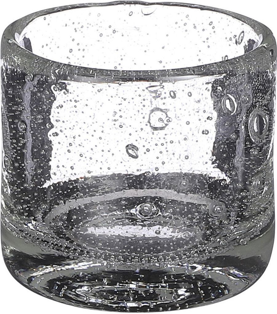 Mica Decorations Estelle Vase - H8 x Ø9 cm - Transparent