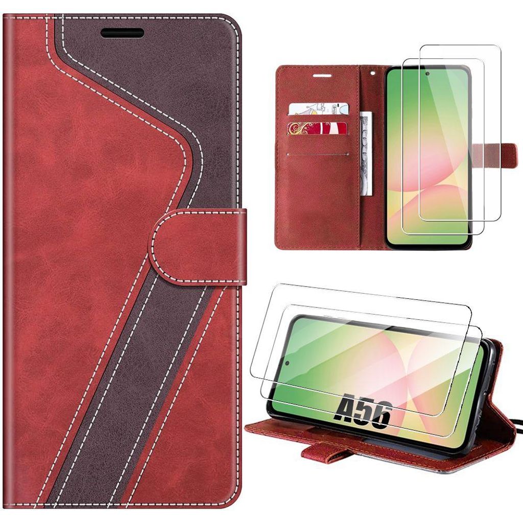 Coque + 2 Verres Trempés pour Samsung Galaxy A56 5G, Image du produit 