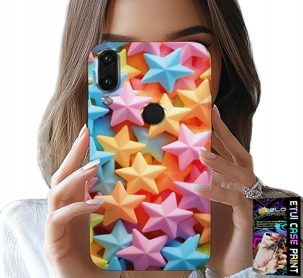 Kit Protezione Huawei P Smart 2019: Cover Stelle TPU + Pellicola