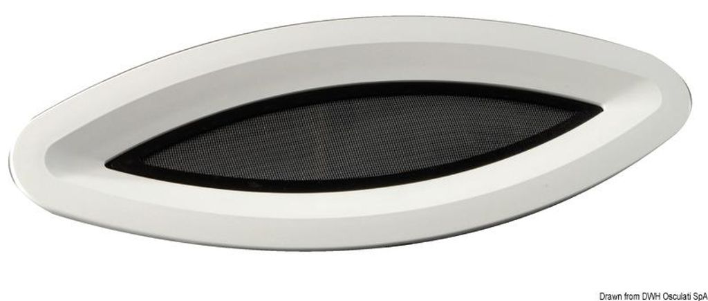 BOMAR Flagship elliptische Luke 160 x 425 mm - Osculati 19.511.21