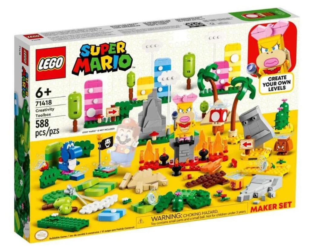 Stavebnicový set LEGO Super Mario 71418 Set pre tvorcov – Obrázok produktu 