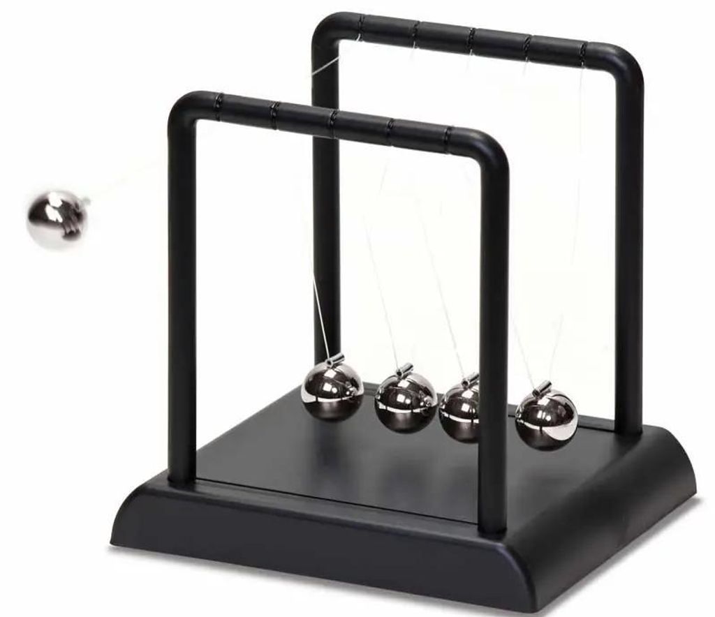 Tobar Newtons Cradle Schreibtischspielzeug Physik Gadget Balance Kugeln