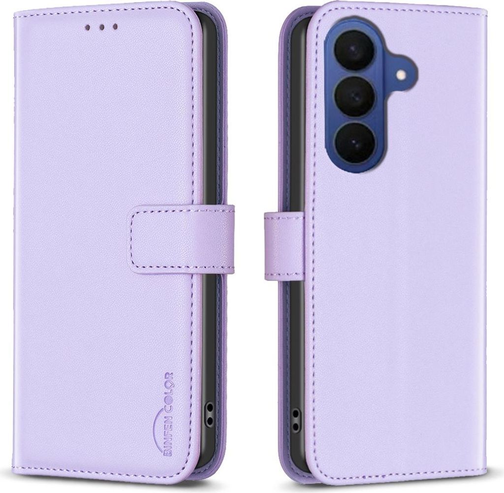 Samsung Galaxy A37 Hülle - BINFEN Klapphülle - Lavendel