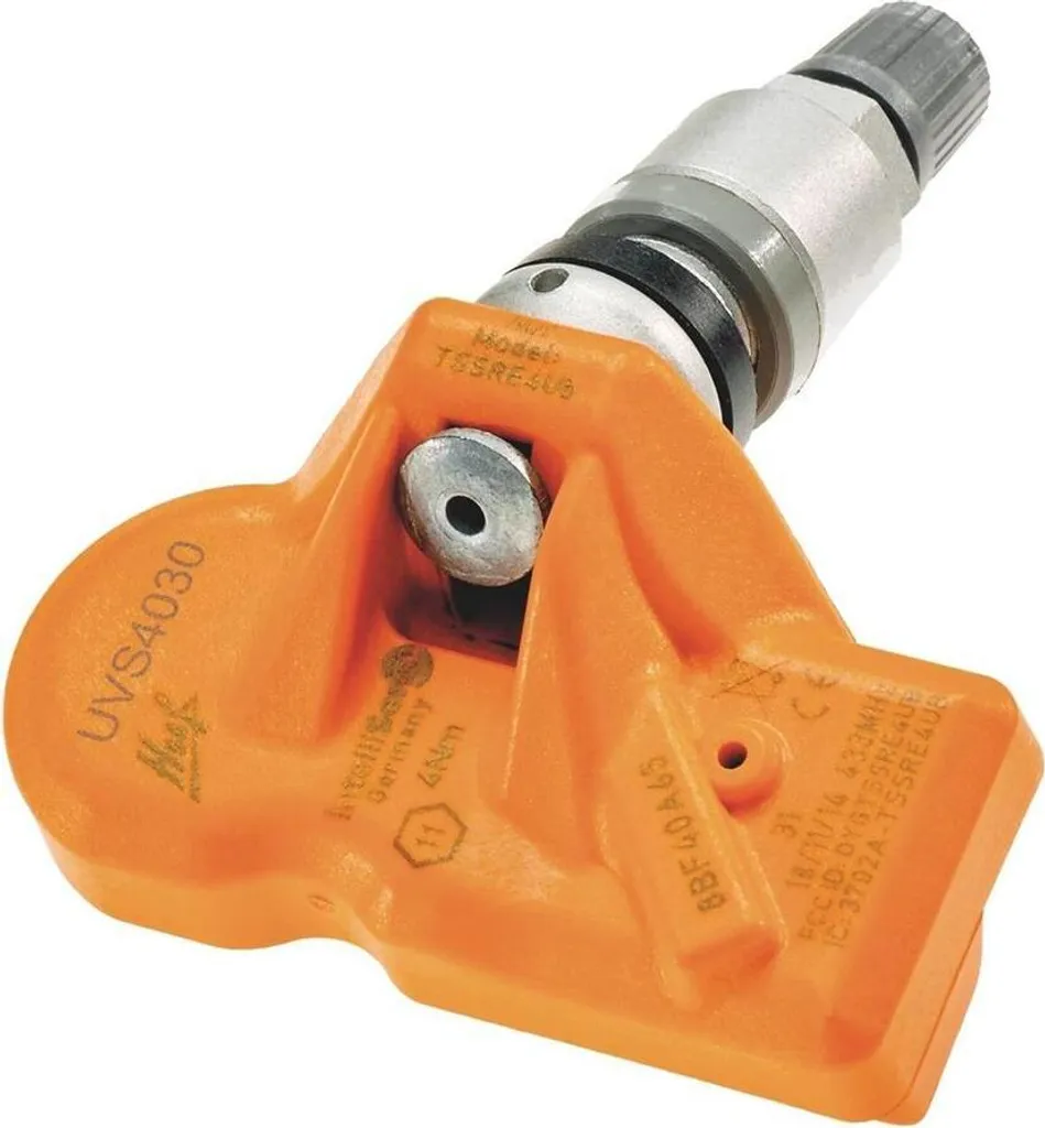 Valve TPMS métallique HUF IntelliSens UVS4052 universelle noire