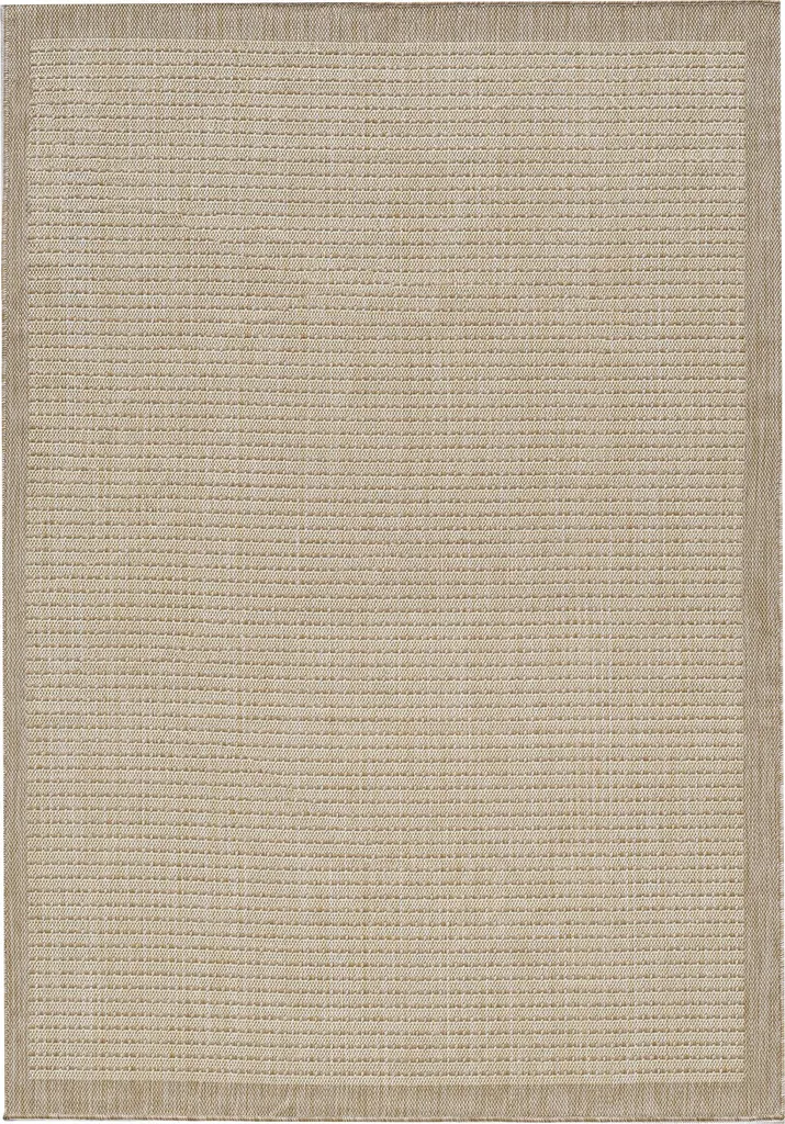 Tapis Extérieur Giza Beige 60x100cm - Résistant UV et Intempéries