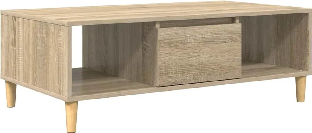 Tavolino Salotto Rovere Sonoma vidaXL 103,5 cm | Design Minimal Chic