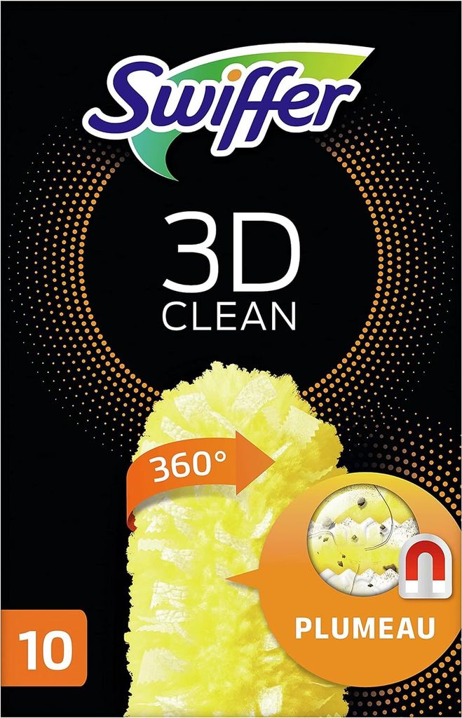 Swiffer - Staubwedel 3D Clean Nachfüllpackung, 10er-Pack Produktbild 