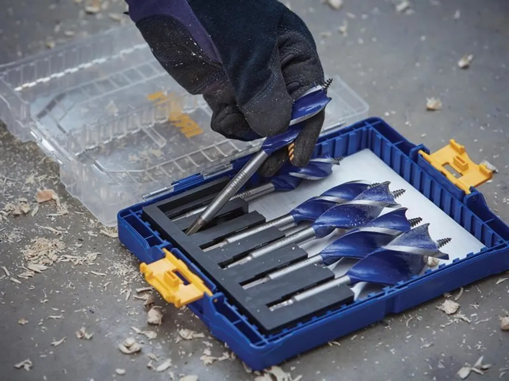 Set Irwin pour Percer le Bois Proprement : 6 Forets Spirale Robustes - 3
