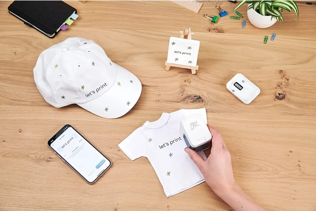 COLOP e-mark go imprimante mobile blanc : tampon numérique compact pro - 7