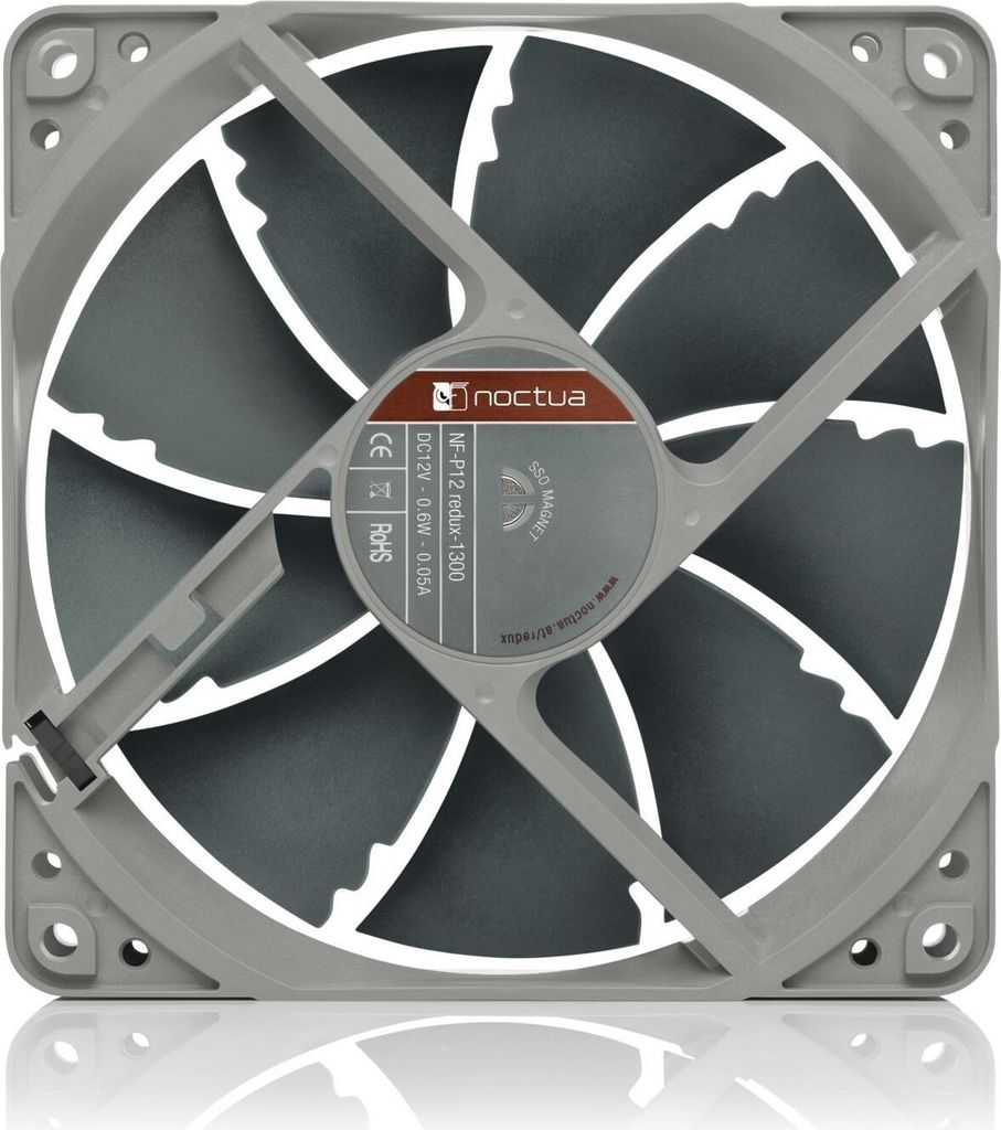Noctua NF-P12 redux-1300 Wentylator procesora 12 cm Szary Zdjęcie produktu 