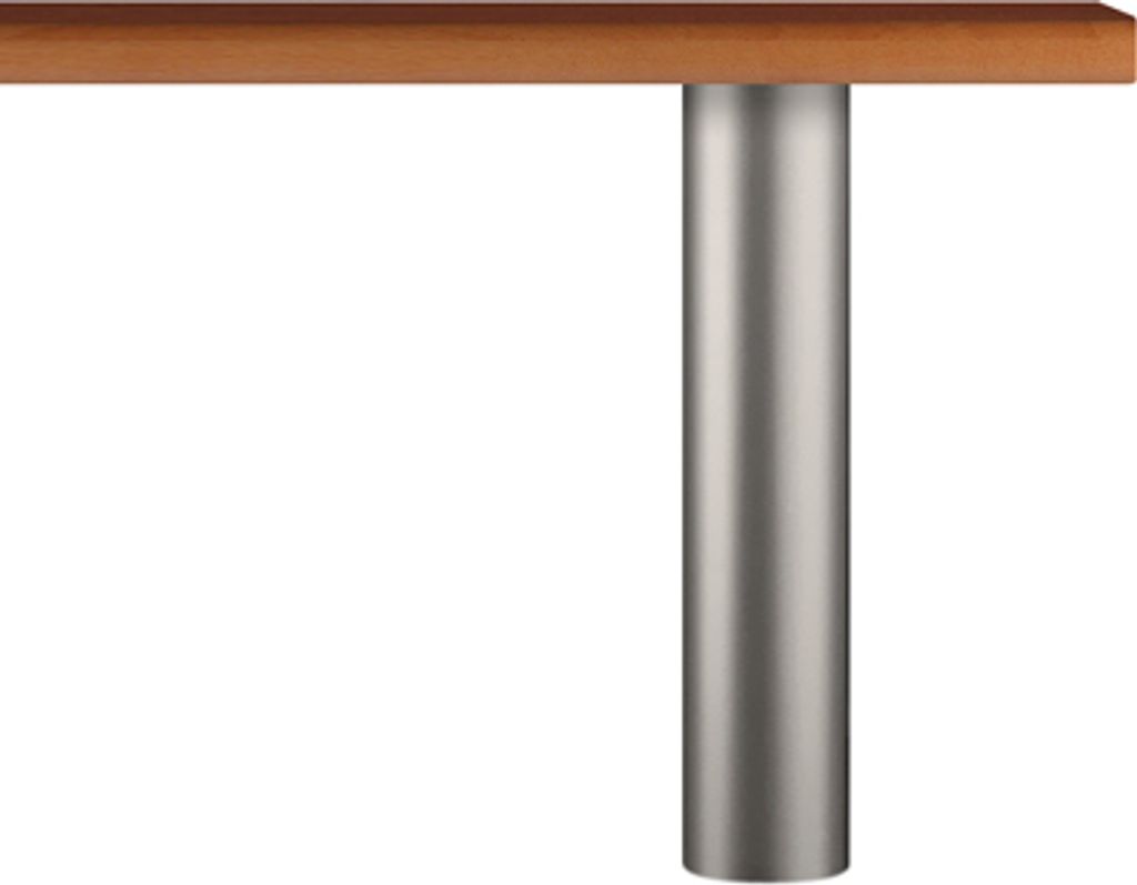 Naber Standard 10/72. Stützfuß, edelstahlfarbig - Trag-/Stützelement