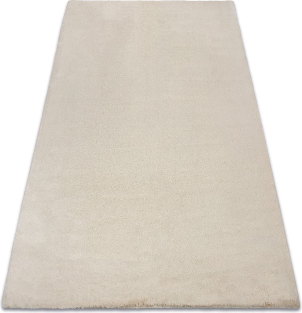 Teppich BUNNY beige IMITATION VON KANINCHENPELZ beige 140x190 cm