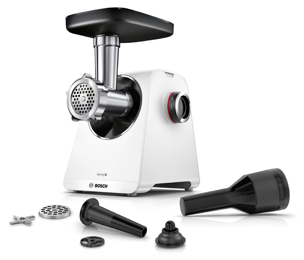 Bosch Serie 6 MFWS607W, 500 W, Weiß, 8 mm, 3,5 kg/min, 1 m, Produktbild 