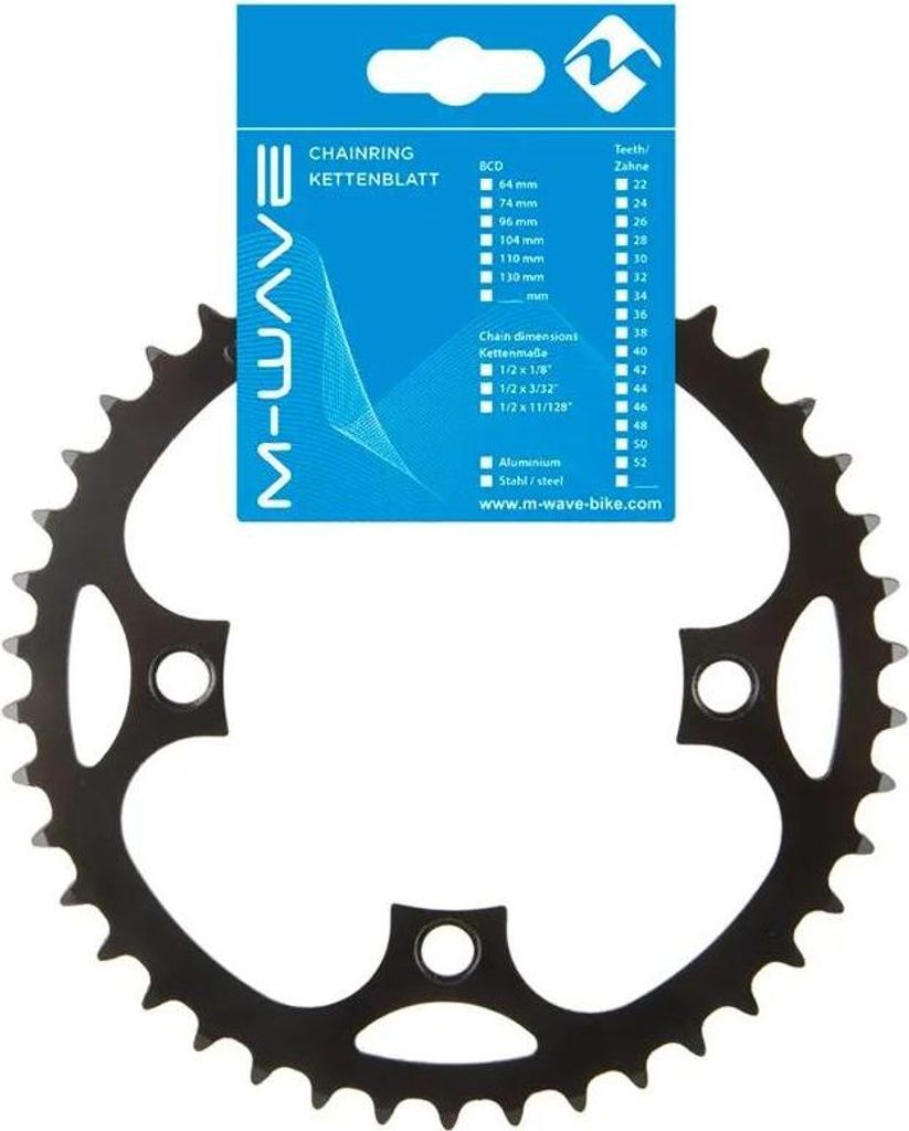 Plateau de chaîne E-Bike Bosch, Brose, 42Z, noir, Ø = Image du produit 
