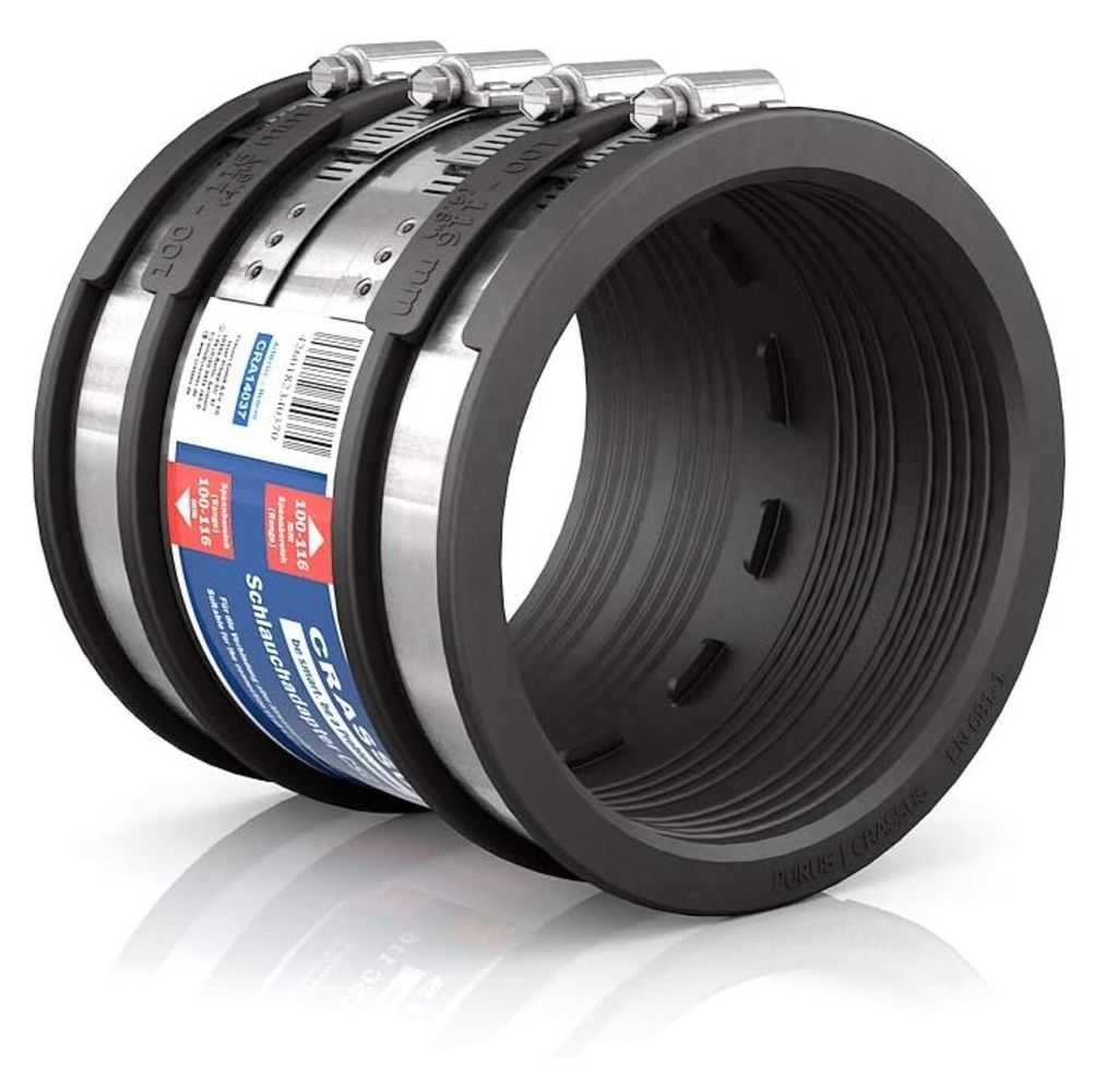 Crassus Schlauchadapter Typ 2B CSC 116 (100-116mm), bis 2,5 Produktbild 