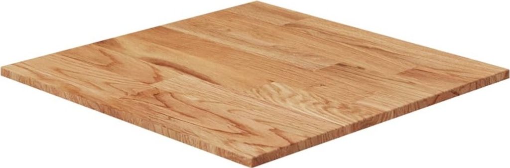 Möbel Tischplatte Quadratisch Hellbraun 40x40x1,5cm Behandelte Eiche 2024