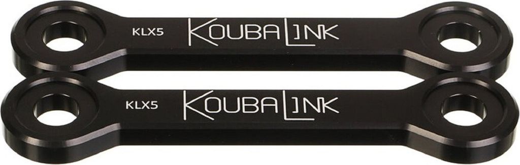 KOUBALINK Tieferlegungssatz (50.8 - 57.2 mm) Schwarz - passend für Kawasaki KLX250R / 300R