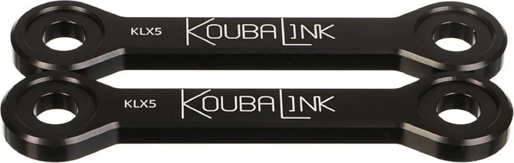 Kit de rabaissement KOUBALINK Noir pour Kawasaki KLX250R et 300R