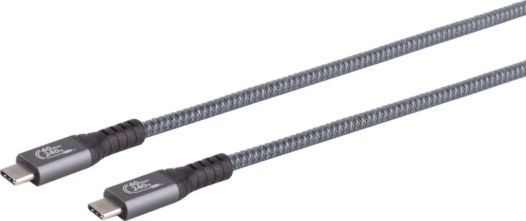 Cavo S/CONN USB-C a USB-C 4.0 240W PRO - Connessione Massima 1.5m