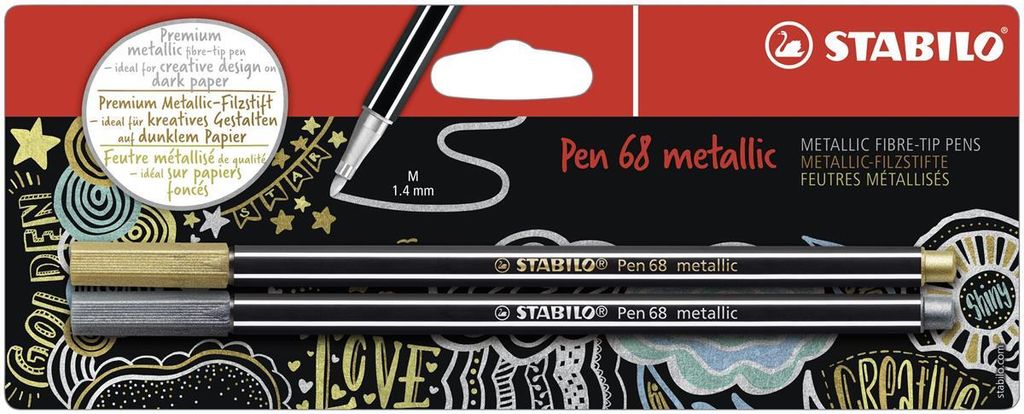 Pennarello metallico premium - STABILO Pen 68 metallic - Immagine del prodotto 
