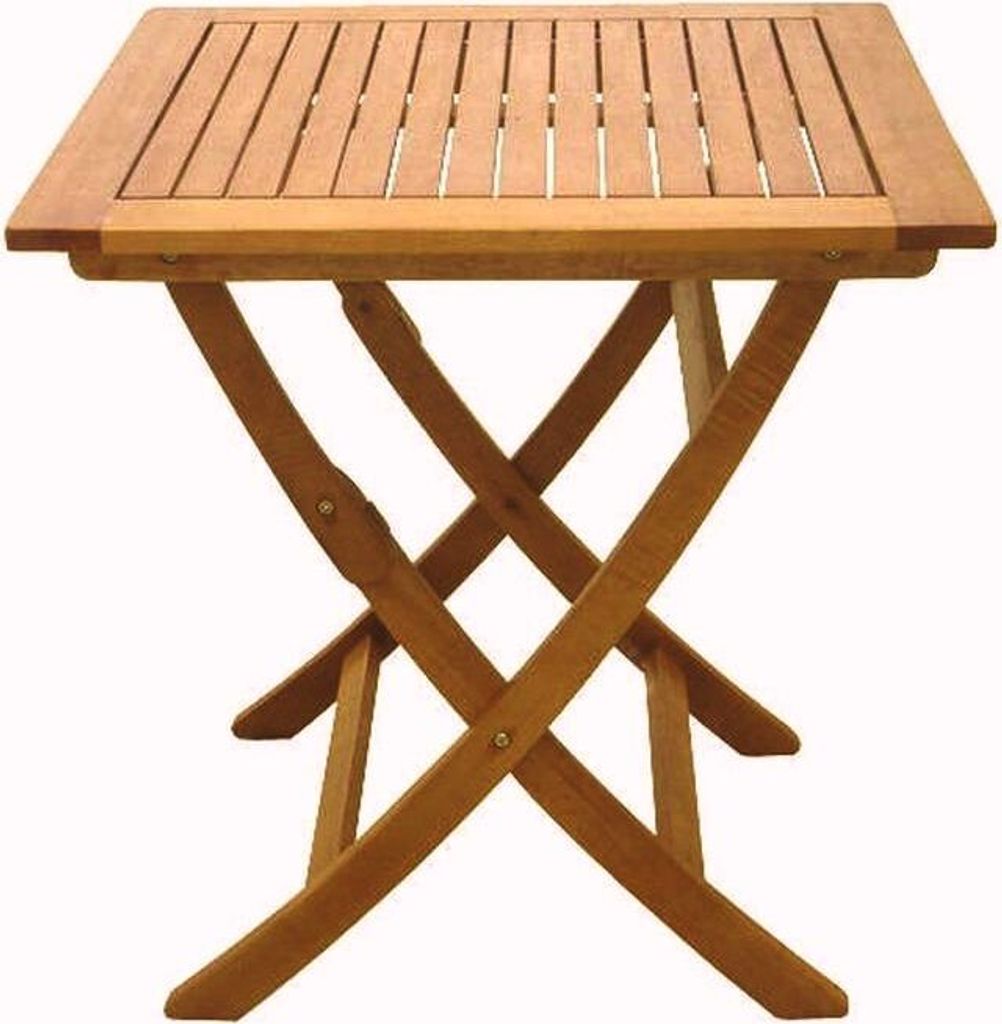 Klapptisch Catar 60x60 cm natur