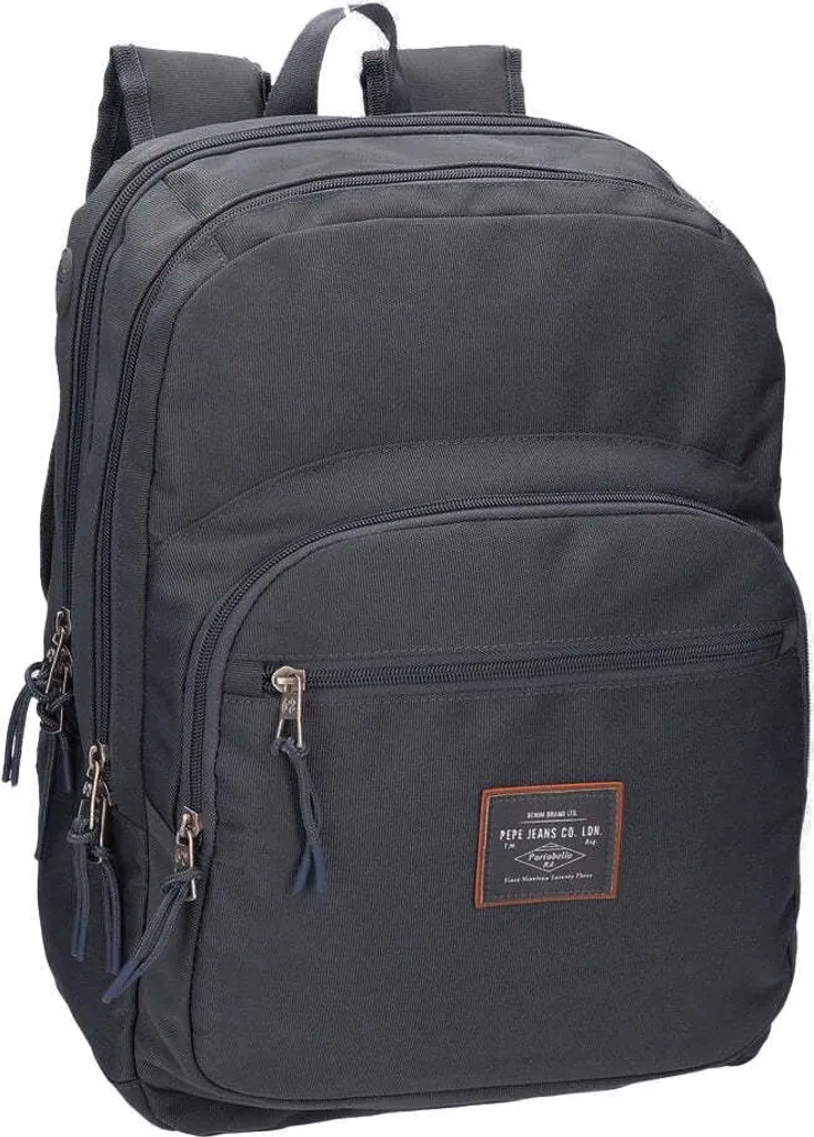 Sac à dos Pepe Jeans 6222465 Gris chiné avec compartiment ordinateur 15"