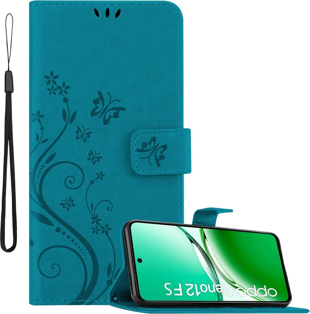 COMAKU Cover per Oppo Reno 12 FS 5G / Reno 12F 5G, con 360° Magnetica Anello Supporto, Anti Caduta e Resistente Agli Urti, Cover per Oppo Reno 12 FS 5G / Reno